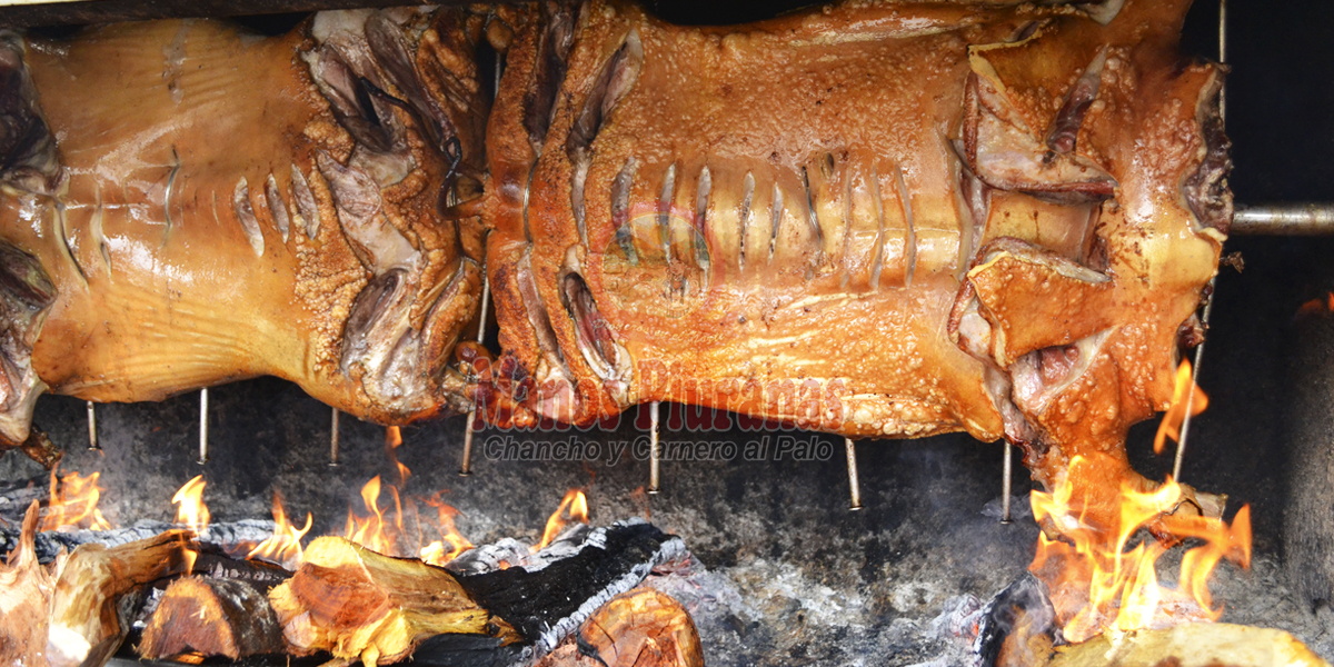chancho al palo   carnero palo