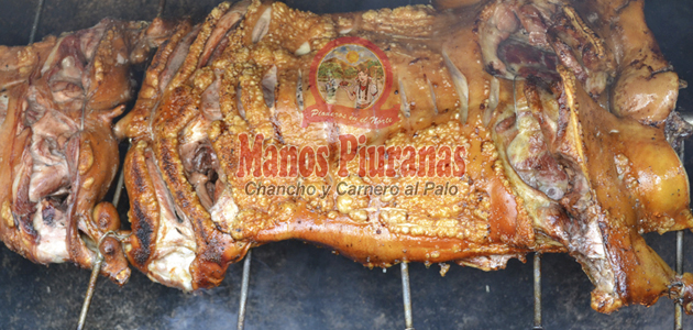 chancho al palo